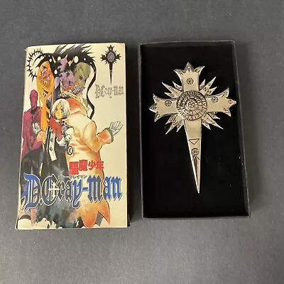 D. Gray-Man Brooch Black Order Rose Cross Cosplay 4.5  Metal • $50