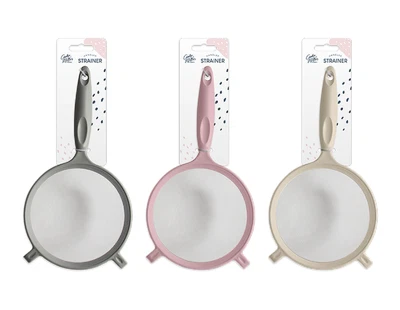 £4.99 • Buy Plastic Sieve Strainer Colander Airing Drain Kitchen Baking Tool Fine Mesh Clips
