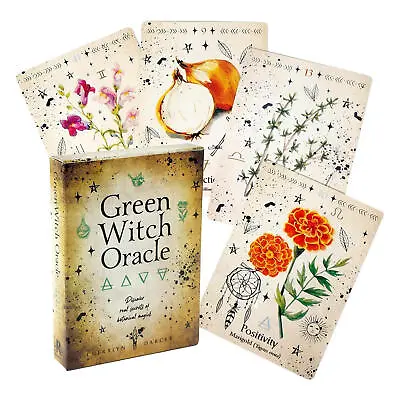 Green Witch Oracle Cards Party Game Secret Oracle Cards Tarot Deck  • £7.82