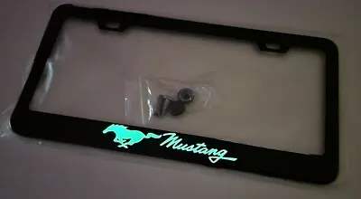 $24.99 • Buy  GLOWING Mustang / GT Coyote Stainless Steel License Plate Frame With Screws