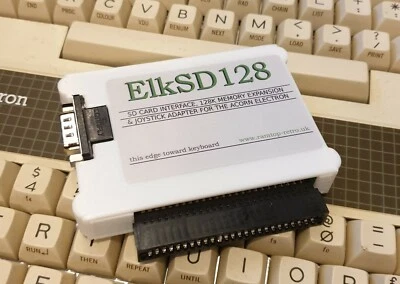 £69.99 • Buy ElkSD128 Acorn Electron SD Memory Card, 128K RAM & Joystick Interface