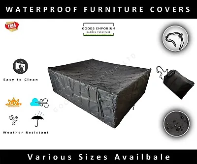 £14.99 • Buy Waterproof Cover Garden Furniture Patio For Rattan Table Cube Set Outdoor Rain