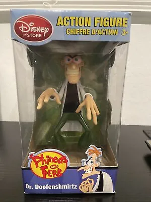 $45 • Buy NIB Disney Store Phineas And Ferb Dr. Doofenshmirtz Action Figure