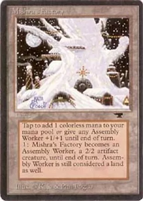 [1x] Mishra's Factory (Winter) - Played English - Antiquities MTG Magic • $249.99