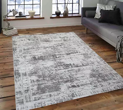 Living Room Large Rugs Bedroom Hallway Runner Round Glitter Rug Carpet Azra • £29.50