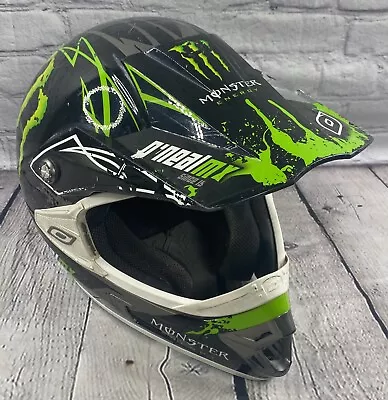 O'NEAL MX Monster Energy Motocross Motorcycle Helmet Size XS 53-54cm • $76.88