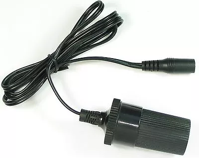 2.1mm/5.5mm Plug To Car Cigarette Lighter Socket Conversion Cable • £4.50