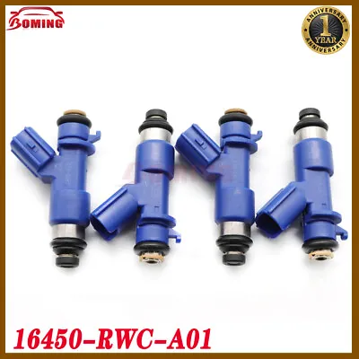 4X New Fuel Injector 16450-RWC-A01 For Honda Civic 1.6L 2.0L FJ983 1996-2005 • $51.96