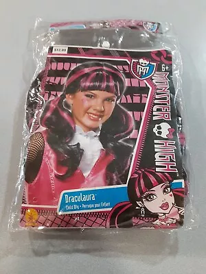 RUBIES Monster High DRACULAURA Halloween Costume Wig  2013 ONE SIZE OPEN BOX  • $15