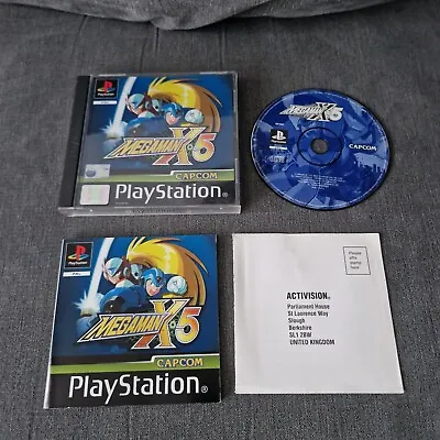 Mega Man X5 - Sony PlayStation 1 (PS1) Complete PAL  • £235