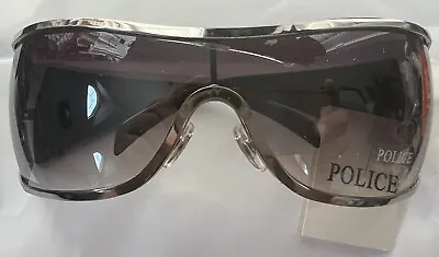POLICE UNISEX PURPLE Sunglasses MODEL TZ8711 SIZE 75 13 125 MADE IN ITALY NEW • $29.99