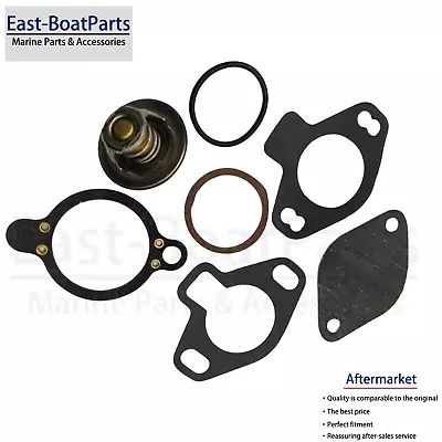 140°F Thermostat Kit For Mercruiser 4.3L 5.0L 5.7L 7.4L 8.2L GM Models 807252Q4 • $22.99