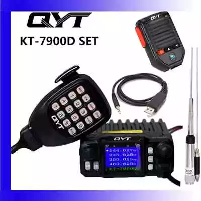 KT-7900D 25W Quad Band Latest Version Mini Mobile Radio • $224.10