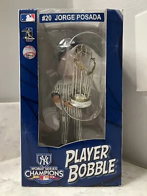Jorge Posada New York Yankees 2009 World Series Bobbblehead Limited Edition NY • $99.99