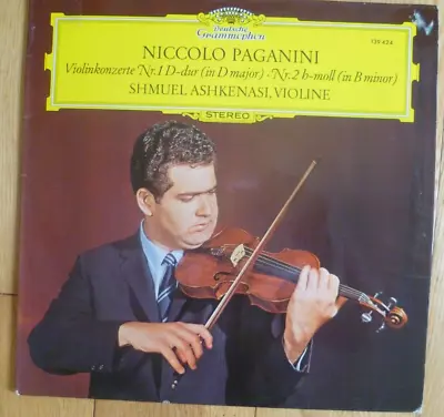 139 424 -  Paganini Violin Concerto 1 & 2 - Shmuel Ashkenasi - Vinyl Lp Record • £4.99