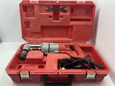 Milwaukee 3107-6 1/2in D-Handle Right Angle Drill Kit Hard Case (LP1111122) • $143.96