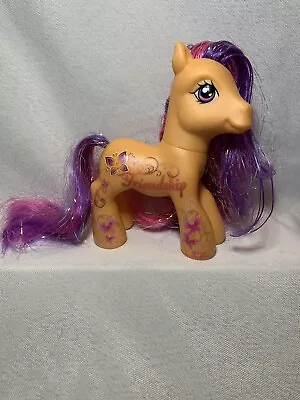 My Little Pony G3 Scootaloo 25th Anniversary Friendship 2007 Tinsel Hair Hasbro • $10