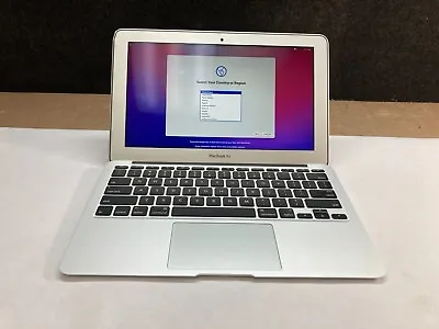 Apple MacBook Air  A1465 I5  11  1.6GHZ 4GB 250GB MONTEREY -B MJVM2LL/A 2015 • $113.16