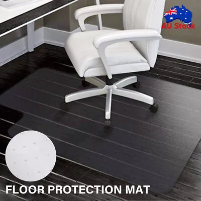 Home Office Desk Computer Carpet Floor Chair Mat Protector Chairmat Clear Indoor • $27.70