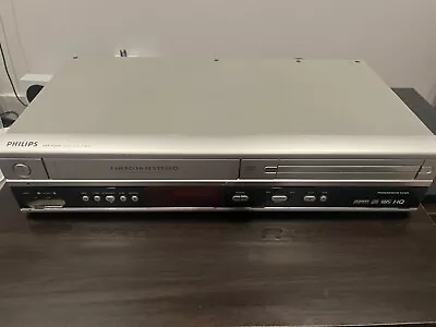 Philips DVP 3050V DVD Player VCR Recorder Combo VHS Tested Working No Remote • $29