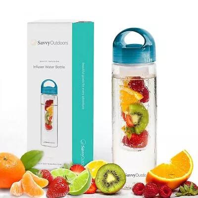 Infusion Fruit Infuser Water Bottle - BPA Free Insulated Water Bottle Reusab... • $34.47