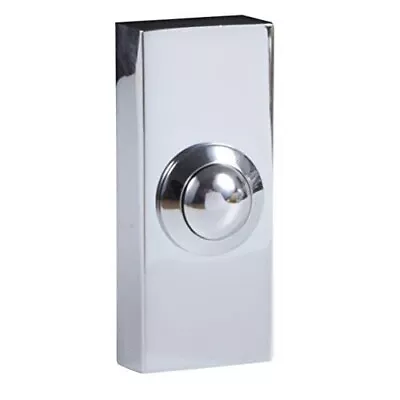 £7.99 • Buy Byron Wired Bell Push Surface Mounted - Chrome