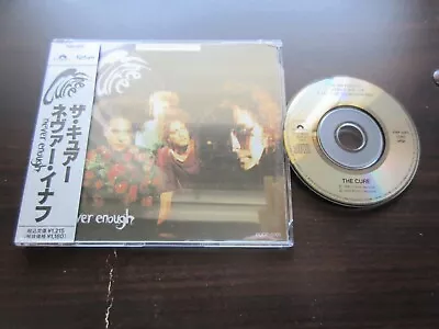 Cure Never Enough Japan 3 Inch Mini CD Single W OBI PODP-6005 Robert Smith Goth • $69.99