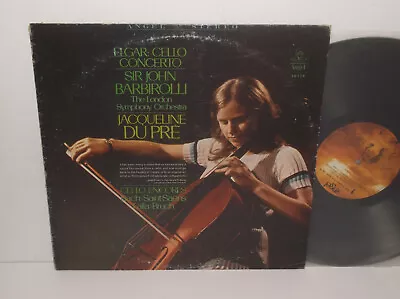 S 36338 Elgar Cello Concerto LSO Barbirolli & Cello Encores Jacqueline Du Pre VG • £14.99