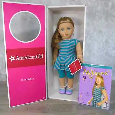 NEW American Girl 18  MCKENNA DOLL 2012 GOTY In Meet Outfit Wrist Tag Book BOX! • $984.90