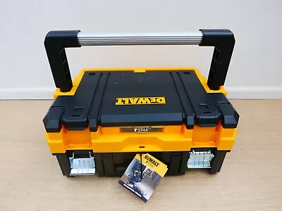£34.89 • Buy Dewalt Tstak Bale Handle Empty Organiser Case  Dwst1-70704