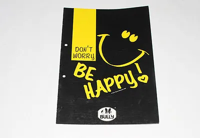 Bully Poster 1989 === Leaflet Figures Advertising Mr.Men Be Happy Smily Poster • £7.66