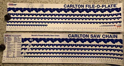 £29.20 • Buy Carlton Chainsaw Chain Link Counter Sticker, For Making Bulk Chain, 2 Labels Per