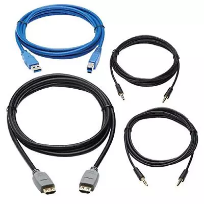 Tripp Lite HDMI KVM Cable Kit For Tripp Lite B005-HUA2-K And B005-HUA4 KVM 4K • $35.77