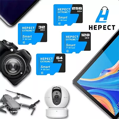 HEPECT Micro SD Card Ultra Memory Card 32GB 64GB 128GB 512GB 1TB Wholesale Lot • $7.65