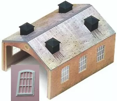 Hornby Engine Shed   3 D Printed  REPLACEMENT  Windows • £6