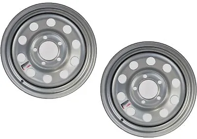 2-Pack Trailer Wheel Rim 15x5 SPECIAL BOLT PATTERN 5 On 5 In. 5 Hole Lug Gray • $107.97