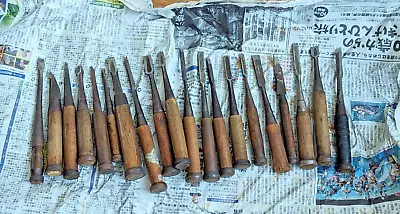 Japanese Vintage Chisel Lot Set Japan Signed Vintage • £157.57