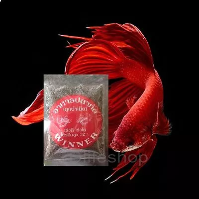 5 X MOSQUITO LARVA GRANULE BETTA FISH Super Premium Thai Betta Food New Packet • $20.99