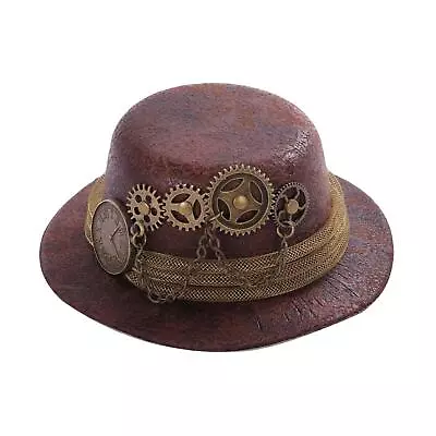 Goth Woman Mini Steampunk Top Hat With Alligator Clips Premium Material • $20.05