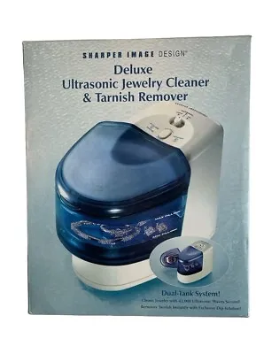 SHARPER IMAGE Ultrasonic Jewelry Cleaner #SI814 With Solution & Concentrate NIB • $34.18