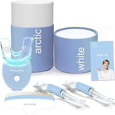 Arctic White Advanced Teeth Whitening Kit- Powerful 5X LED Accelerator Up To 7 • $34.05