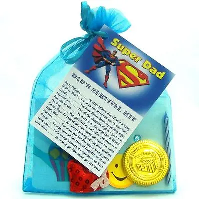 £3.85 • Buy FATHERS DAY BIRTHDAY UNIQUE & FABULOUS GIFT CARD PRESENT SURVIVAL KIT DAD