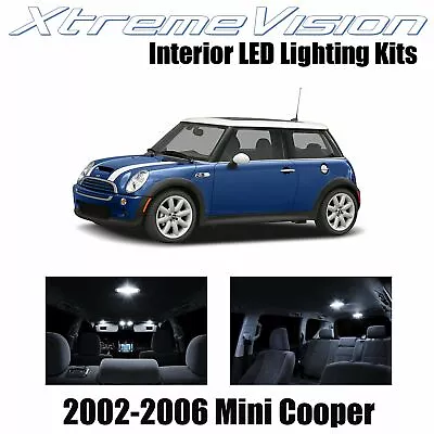 XtremeVision Interior LED For Mini Cooper 2002-2006 (7 PCS) Pure White • $9.99