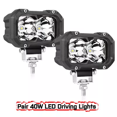 For Jeep Grand Cherokee 3.7  40W LED Work Lights Spotlights Driving Lamp FOG 4WD • $37.99
