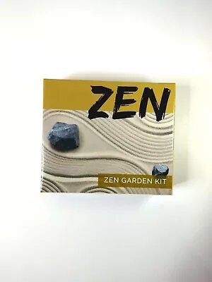 Desktop Mini Zen Garden Kit Great Stress Relief New In Box • $12.95