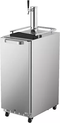 HCK 15 Inch Beverage Refrigerator And Outdoor Kegerator 2 In 1Keg Beer Cooler • $1099