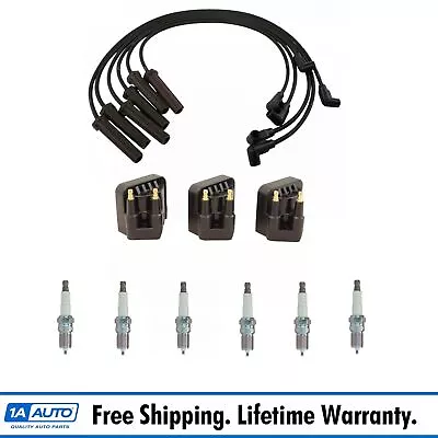 Complete Engine Ignition Coil Spark Plug & Wire Kit Set For Buick Chevy Pontiac • $107.95