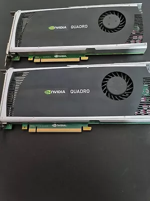 2x NVIDIA QUADRO 4000 2GB GDDR5 GRAPHICS CARD 1x DVI-I 2x Display Port • £29