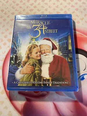 Miracle On 34th Street St [Blu-ray] Maureen O'Hara NEW! Christmas ClassicsLS • $11