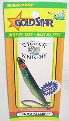 Goldstar Silver Horde Coho Killer Fishing Lure UV Glow Choice Of Colors • $12.90